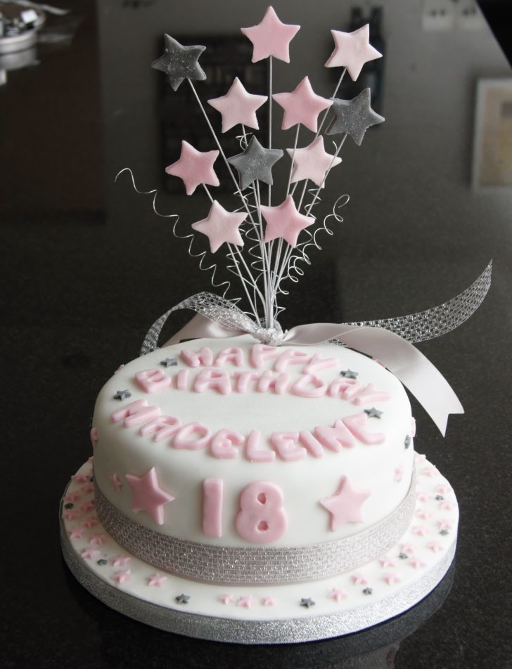 18 Birthday Cakes 18th Birthday Star Cake And Cupcakes Lovinghomemade 18 Birthday Cakes 18th Birthday Star Cake And Cupcakes Lovinghomemade