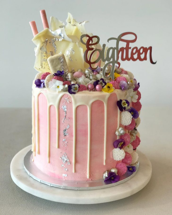 18 Birthday Cakes Eighteen Acrylic Silver Mirror 18th Birthday Cake Topper Love Lottie X 18 Birthday Cakes Eighteen Acrylic Silver Mirror 18th Birthday Cake Topper Love Lottie X