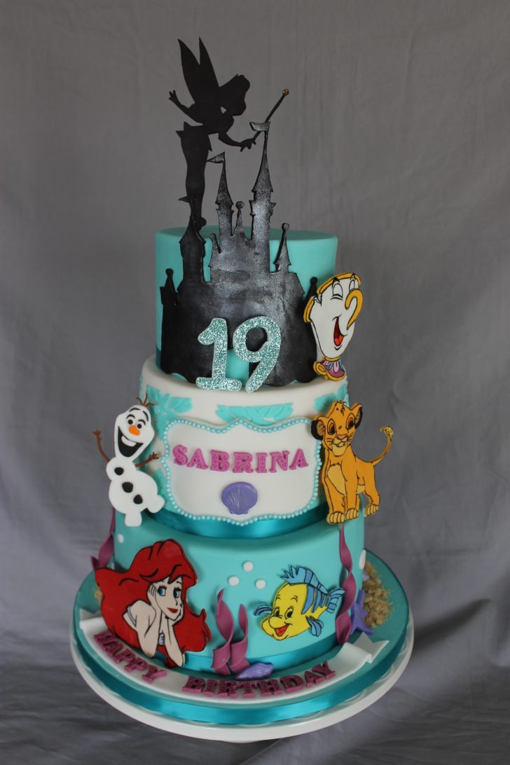 19 Birthday Cake Disney Themed Birthday Cake Cakecentral 19 Birthday Cake Disney Themed Birthday Cake Cakecentral
