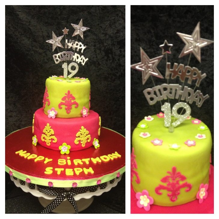 19 Birthday Cake My Daughters 19th Birthday Cake Kirstiescakess Blog 19 Birthday Cake My Daughters 19th Birthday Cake Kirstiescakess Blog
