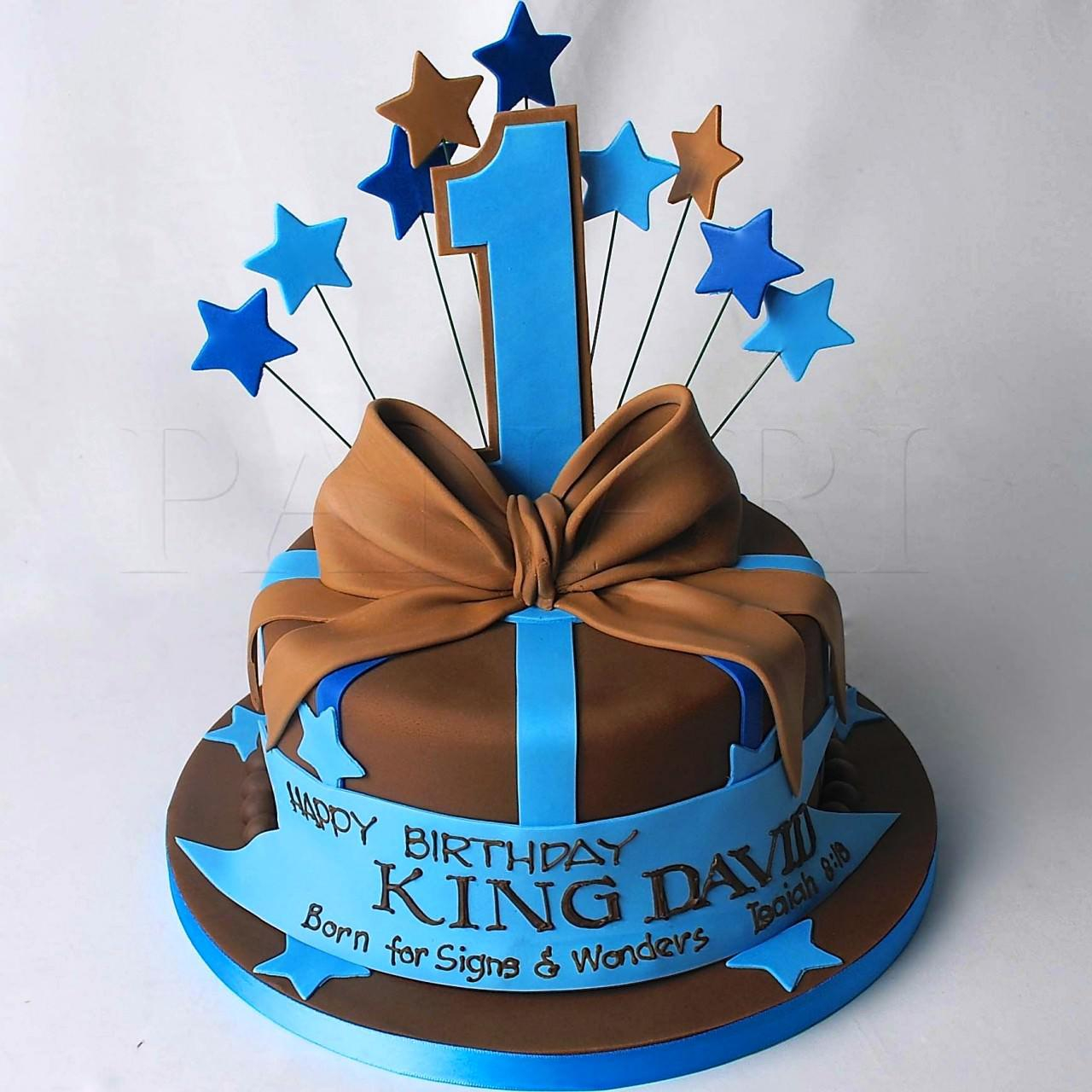 1st Birthday Cake Boy First Birthday Cake Decorating Ideas