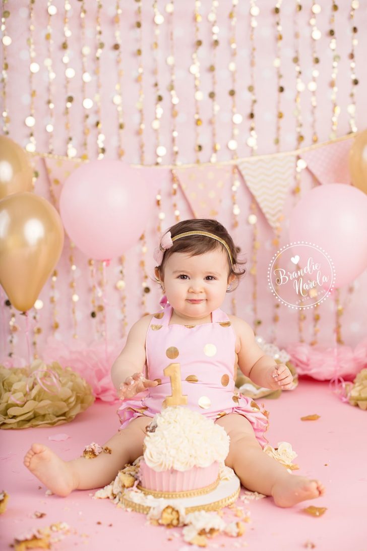 1St Birthday Smash Cake 1st Birthday Photos Pink And Gold 1st Birthday First Birthday Cake 1St Birthday Smash Cake 1st Birthday Photos Pink And Gold 1st Birthday First Birthday Cake