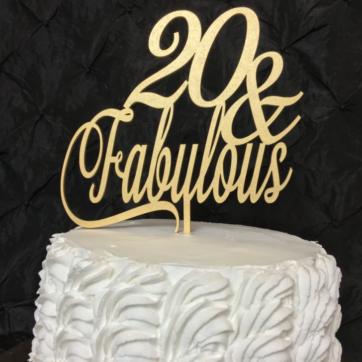 20Th Birthday Cakes 20th Birthday Cake Topper 20 Fabulous Cake Topper Glitter Cake 20Th Birthday Cakes 20th Birthday Cake Topper 20 Fabulous Cake Topper Glitter Cake