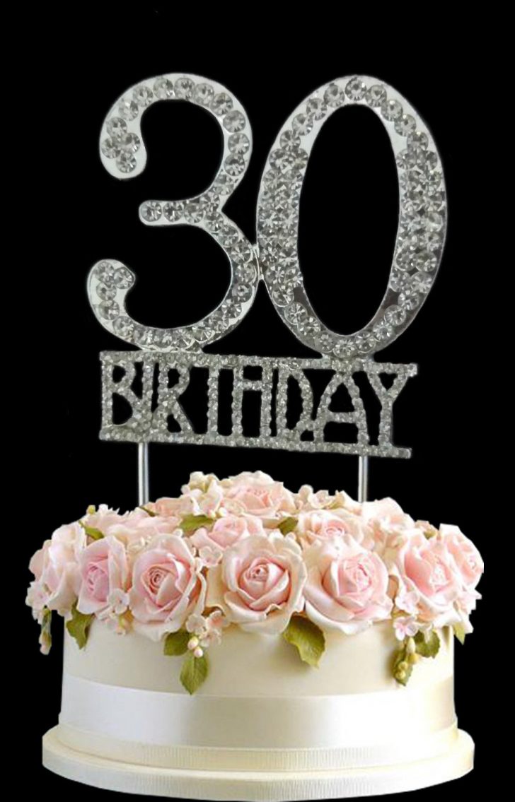 30Th Birthday Cake Ideas Crystal Monogran Happy 30th Birthday Cake Topper Rhinestone Diamante 30Th Birthday Cake Ideas Crystal Monogran Happy 30th Birthday Cake Topper Rhinestone Diamante