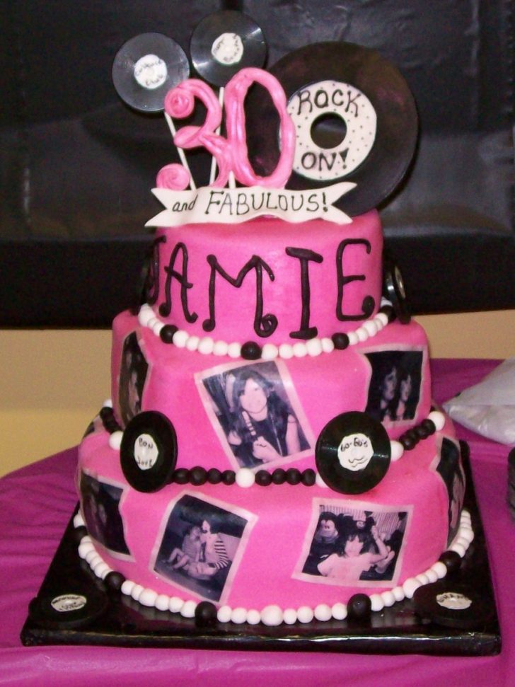 30Th Birthday Cake Ideas Pink And Black 30th Birthday Cake With Edible Photos Cakecentral 30Th Birthday Cake Ideas Pink And Black 30th Birthday Cake With Edible Photos Cakecentral