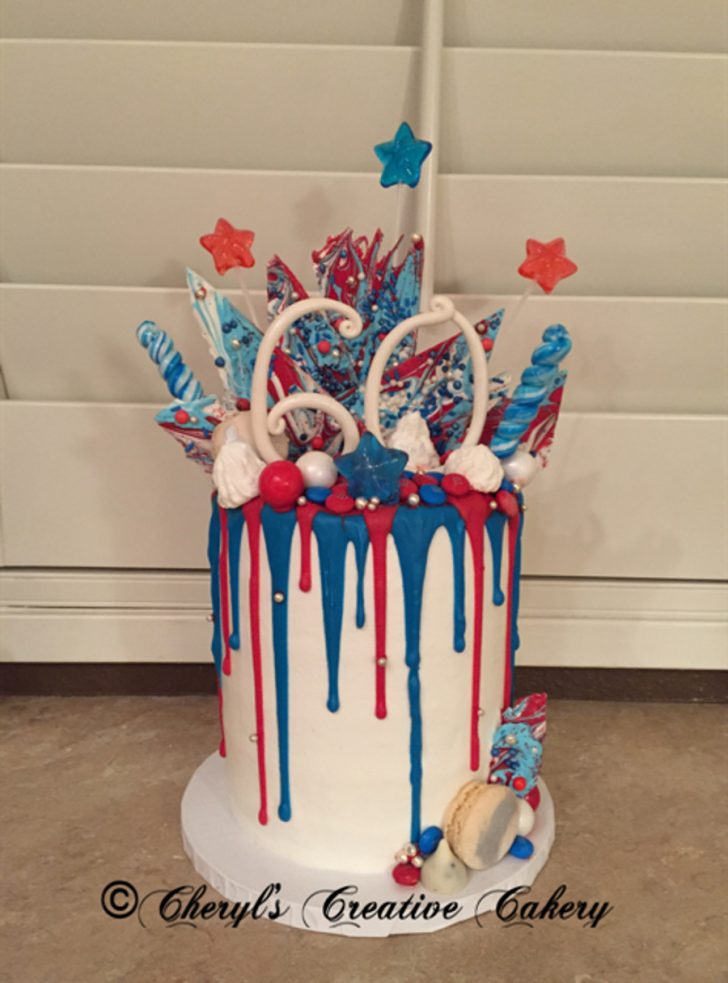 4Th Of July Birthday Cakes Birthday 4th Of July Drip Cake On Cake Central Cheryls Creative 4Th Of July Birthday Cakes Birthday 4th Of July Drip Cake On Cake Central Cheryls Creative