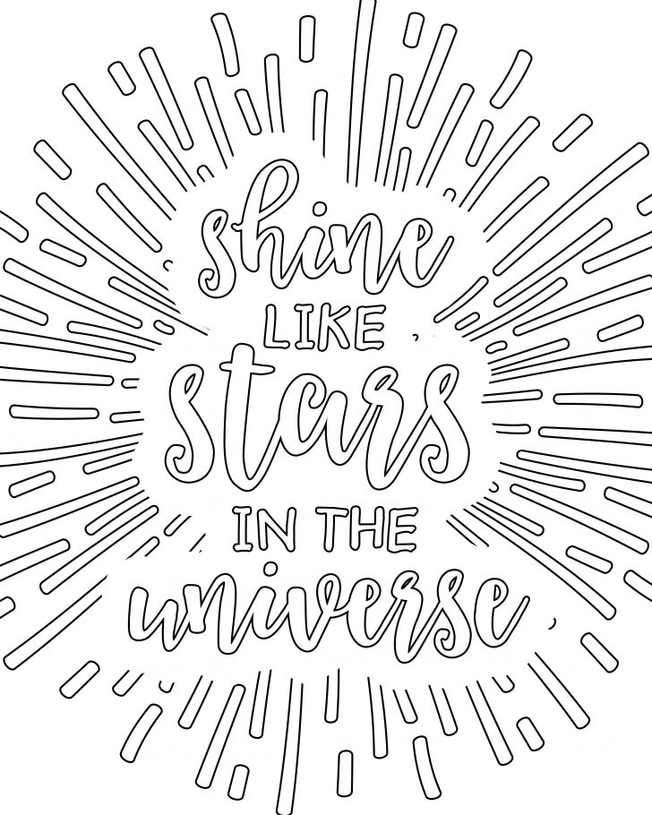Adult Coloring Pages To Print Coloring Pages For Adults Shine Like Stars In The Universe Free Adult Coloring Pages To Print Coloring Pages For Adults Shine Like Stars In The Universe Free