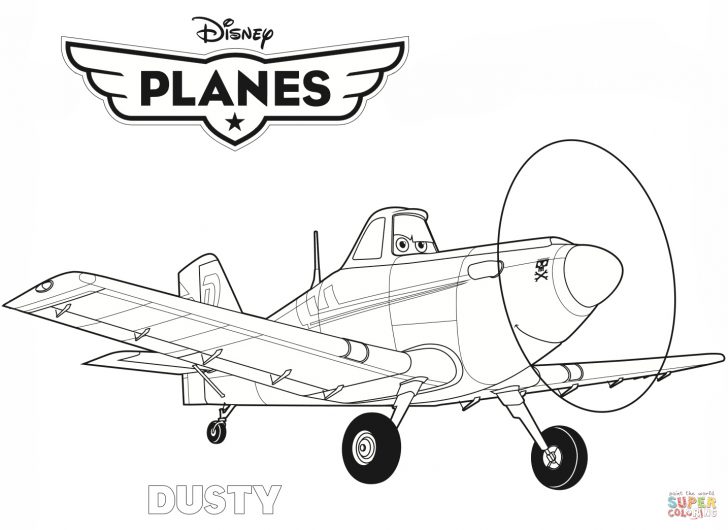 Airplane Coloring Pages Planes Coloring Pages Disney Planes Dusty Coloring Page Free Airplane Coloring Pages Planes Coloring Pages Disney Planes Dusty Coloring Page Free