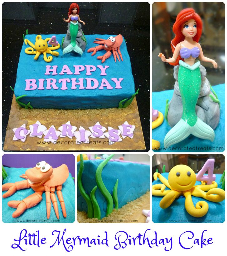 Ariel Birthday Cakes Ariel The Little Mermaid Birthday Cake Idea Ariel Birthday Cakes Ariel The Little Mermaid Birthday Cake Idea