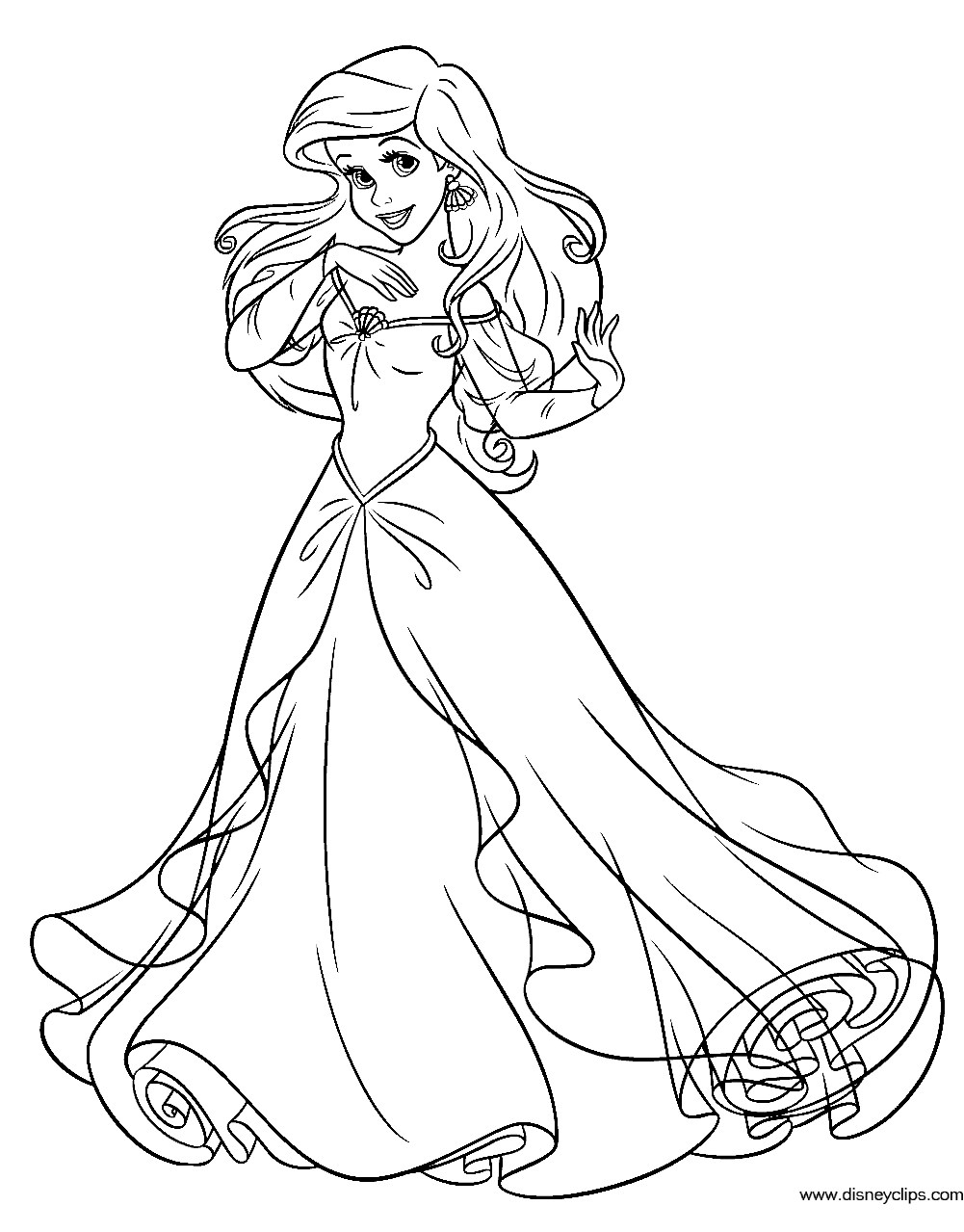 25 Excellent Photo Of Ariel Coloring Page Entitlementtrap