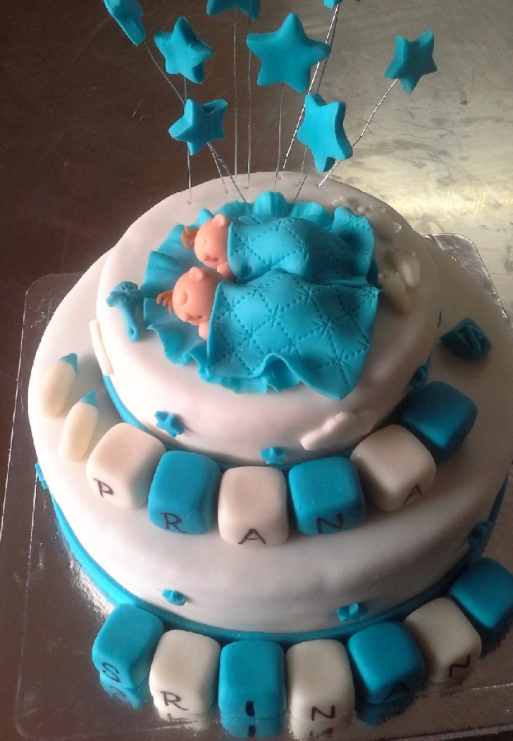 Baby Birthday Cake Twins 1st Birthday Cake Online Miras Dial A Cake Bangalore Baby Birthday Cake Twins 1st Birthday Cake Online Miras Dial A Cake Bangalore