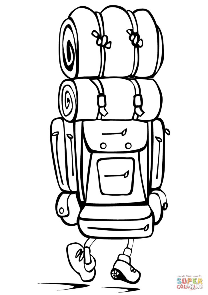 Backpack Coloring Page Camping Backpack Coloring Page Free Printable Coloring Pages Backpack Coloring Page Camping Backpack Coloring Page Free Printable Coloring Pages