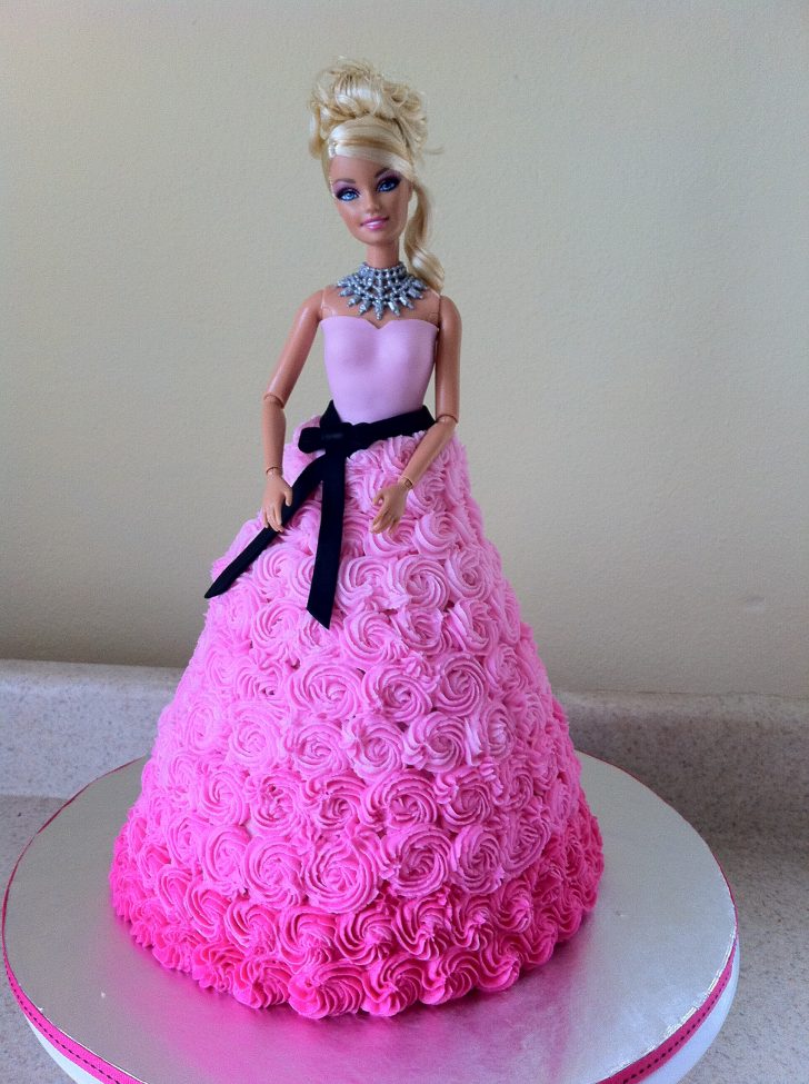 Barbie Birthday Cakes Pink Swirl Barbie Birthday Cake Lolos Cakes Sweets Barbie Birthday Cakes Pink Swirl Barbie Birthday Cake Lolos Cakes Sweets