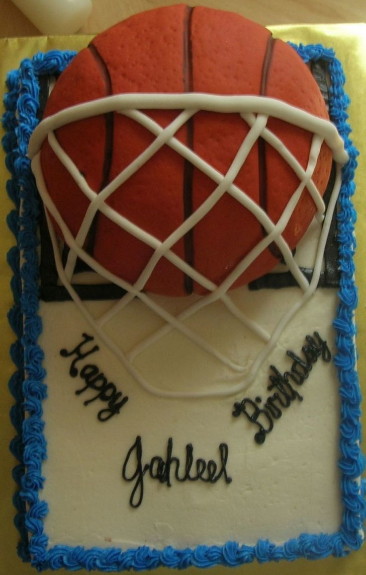 Basketball Birthday Cakes Basketball Birthday Cake Cakecentral Basketball Birthday Cakes Basketball Birthday Cake Cakecentral