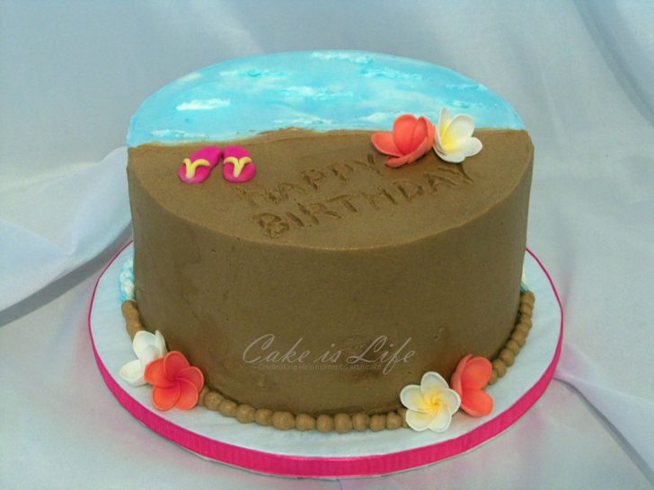 Beach Birthday Cake Beach Birthday Cake 052010 This Cake Was Strawberry Shor Flickr Beach Birthday Cake Beach Birthday Cake 052010 This Cake Was Strawberry Shor Flickr