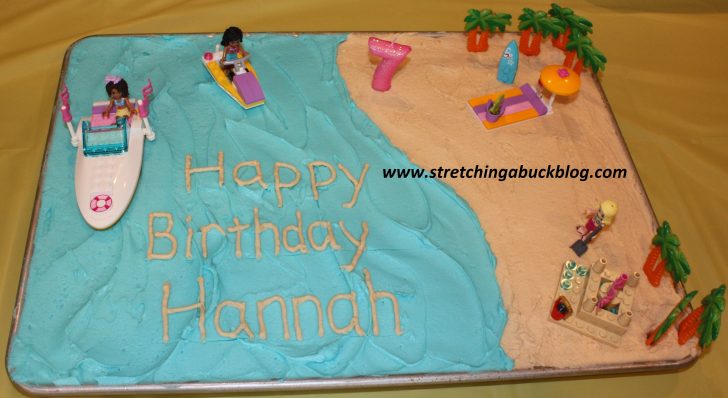 Beach Birthday Cake How To Make A Budget Beach Party Birthday Cake Stretching A Buck Beach Birthday Cake How To Make A Budget Beach Party Birthday Cake Stretching A Buck