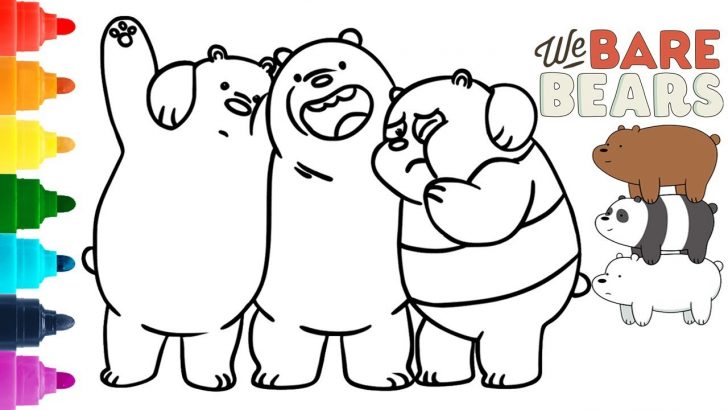Bear Coloring Pages We Bare Bears Coloring Pages Ice Bear Grizzly And Panda Bear Coloring Pages We Bare Bears Coloring Pages Ice Bear Grizzly And Panda