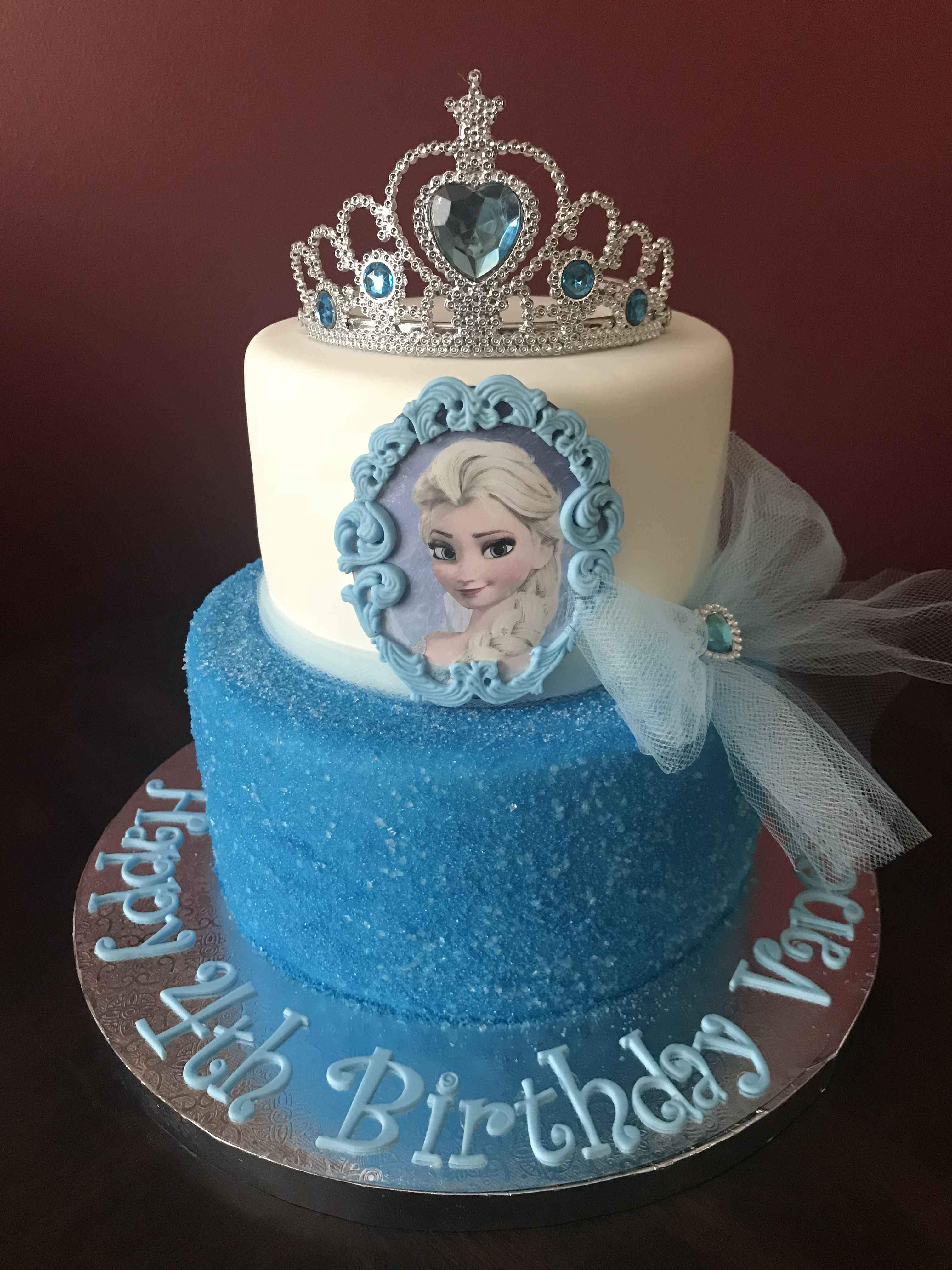 Birthday Cake Frozen Frozen Elsa Birthday Cake Birthday Cakes In