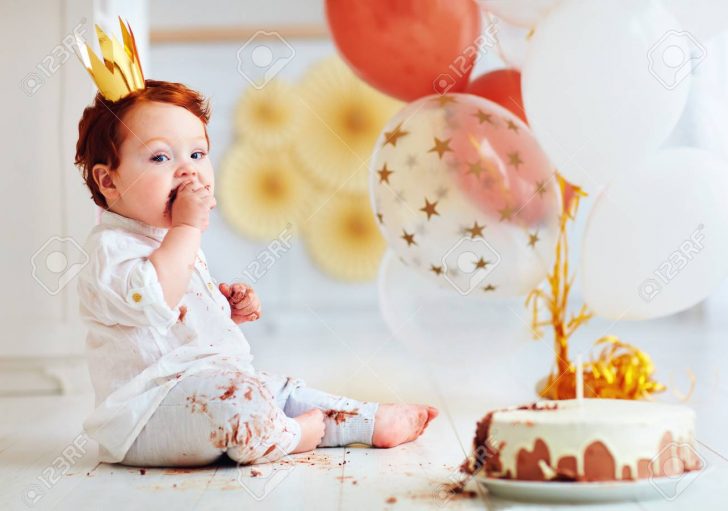 Birthday Cake Funny Funny Infant Ba Boy Tasting His 1st Birthday Cake Stock Photo Birthday Cake Funny Funny Infant Ba Boy Tasting His 1st Birthday Cake Stock Photo