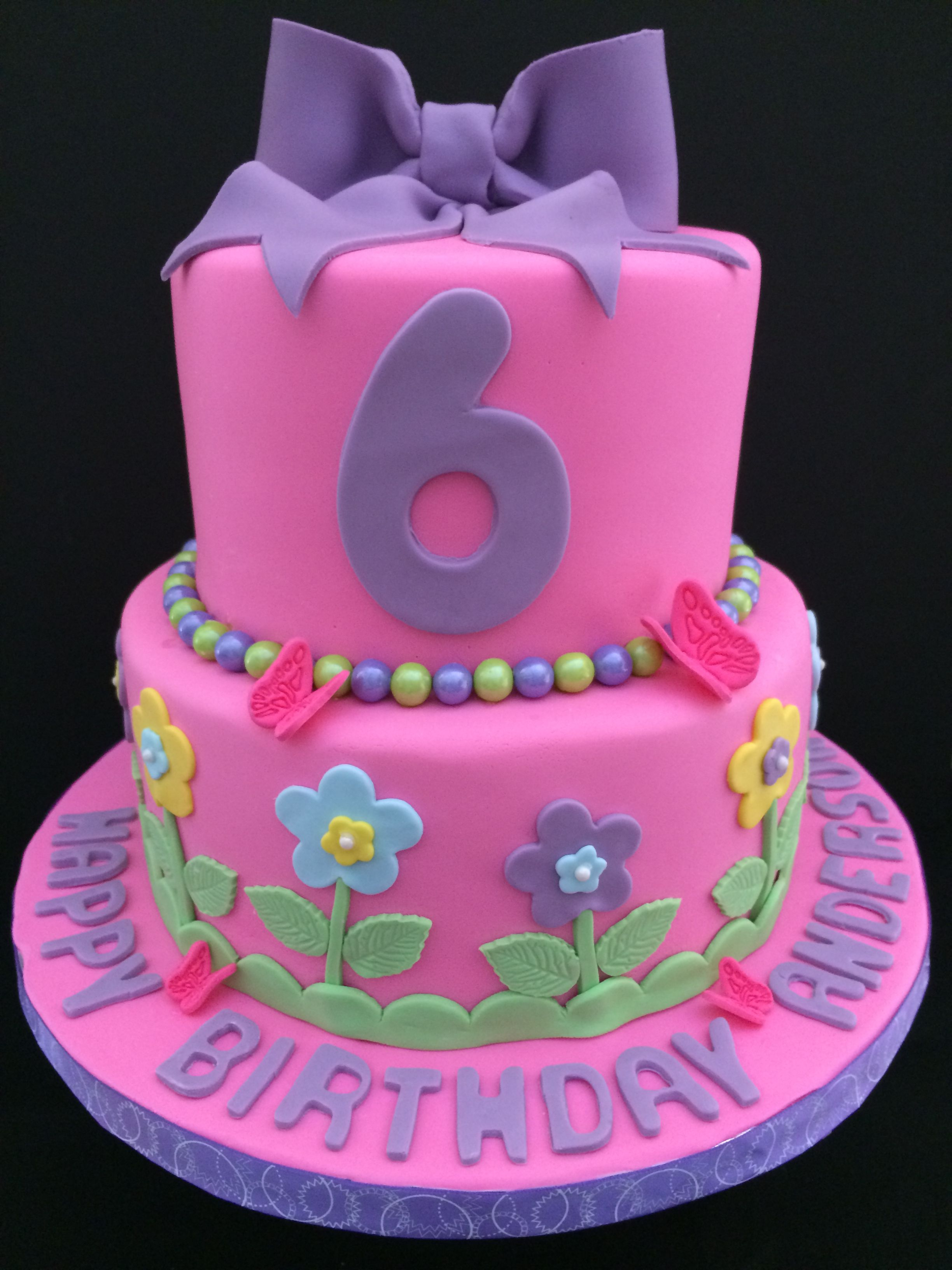 Birthday Cake Ideas For Girls Birthday Cake For A 6 Year Old Girl