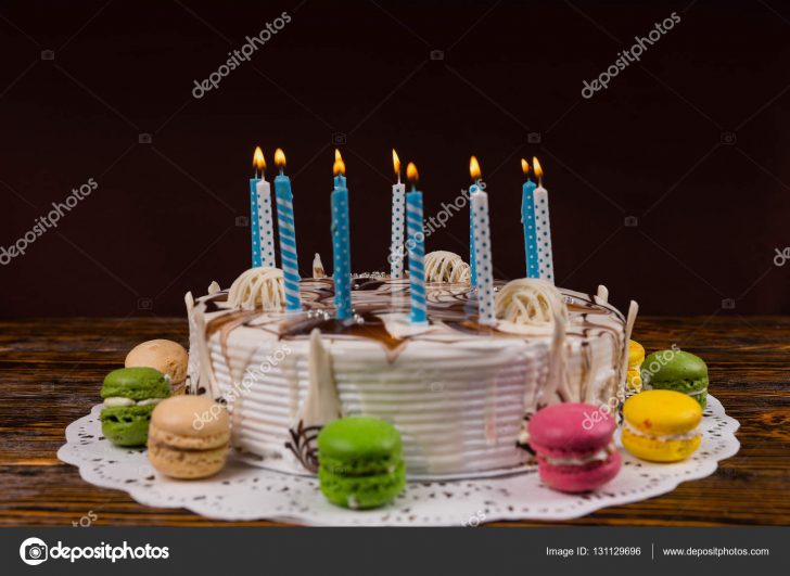 Birthday Cake With Lots Of Candles White Homemade Birthday Cake With Lots Of Burning Candles Near D Birthday Cake With Lots Of Candles White Homemade Birthday Cake With Lots Of Burning Candles Near D