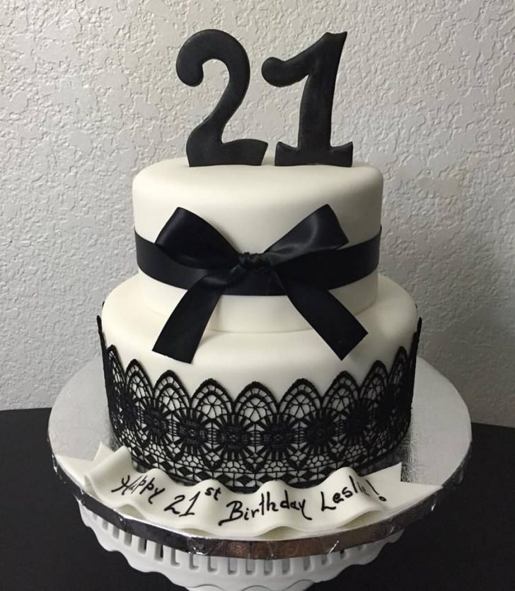 Black And White Birthday Cake Black And White 21st Birthday Cake Lace Black White Satin Cake Black And White Birthday Cake Black And White 21st Birthday Cake Lace Black White Satin Cake