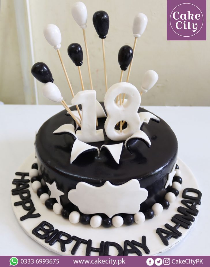 Black And White Birthday Cake Black White Theme Birthday Cake Fondant Cakes In Lahore Black And White Birthday Cake Black White Theme Birthday Cake Fondant Cakes In Lahore