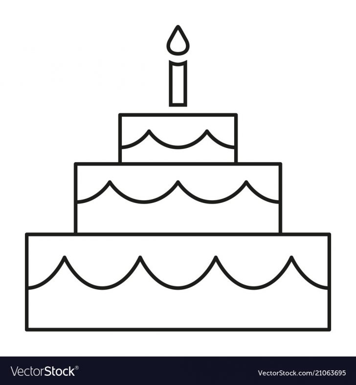 Black And White Birthday Cake Line Art Black And White Birthday Cake Royalty Free Vector Black And White Birthday Cake Line Art Black And White Birthday Cake Royalty Free Vector
