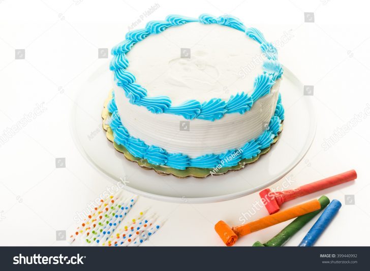 Blue And White Birthday Cake Simple White Birthday Cake White Blue Stock Photo Edit Now Blue And White Birthday Cake Simple White Birthday Cake White Blue Stock Photo Edit Now