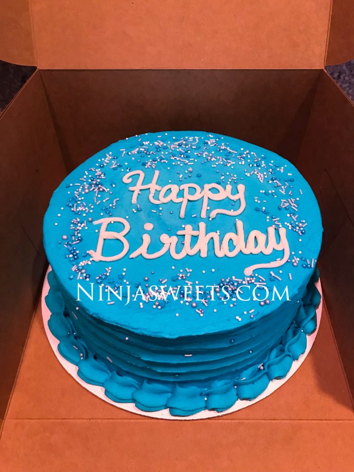 Blue Birthday Cake Simple Blue Birthday Cake Ninjasweets Blue Birthday Cake Simple Blue Birthday Cake Ninjasweets