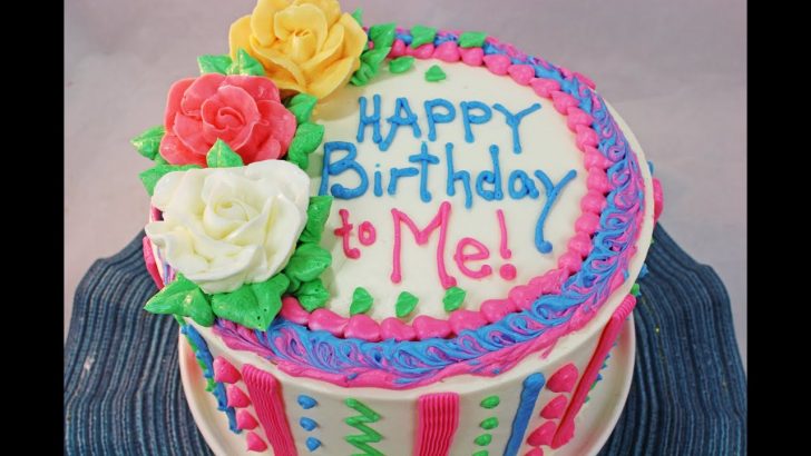 Cakes For Birthday How To Make A Birthday Cake Beginners Tutorial Youtube Cakes For Birthday How To Make A Birthday Cake Beginners Tutorial Youtube