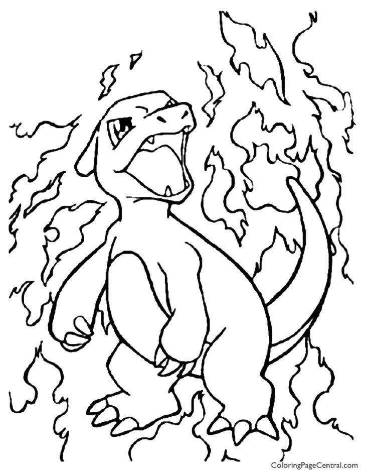 Charmander Coloring Page Pokemon Charmander Coloring Pages Charmander Coloring Page Pokemon Charmander Coloring Pages