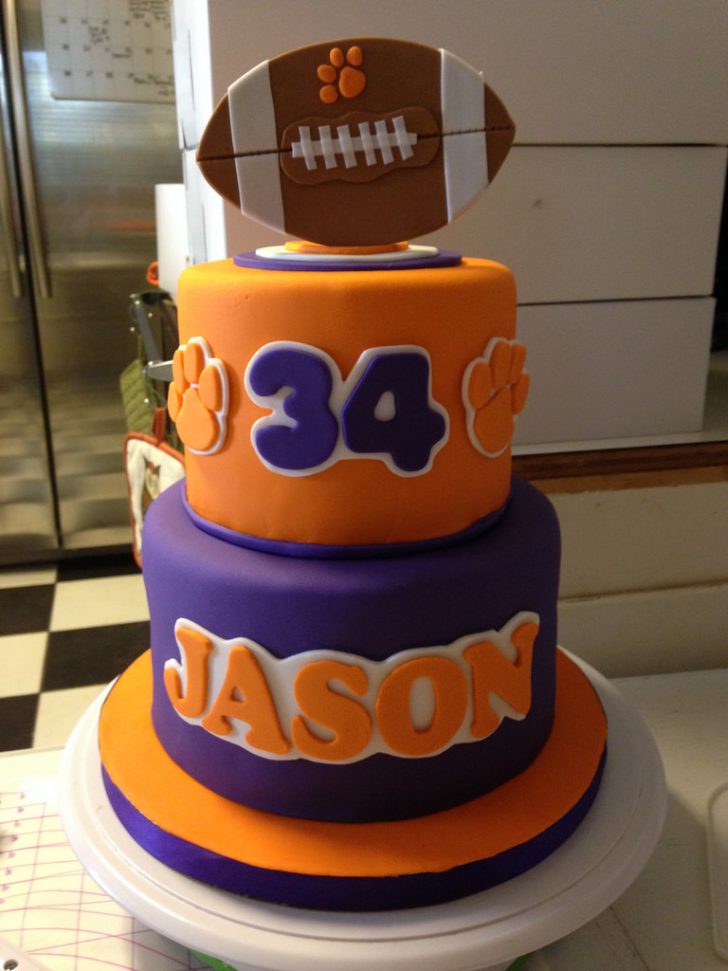 Clemson Birthday Cake Clemson Football Cake Amanda Bell Flickr Clemson Birthday Cake Clemson Football Cake Amanda Bell Flickr