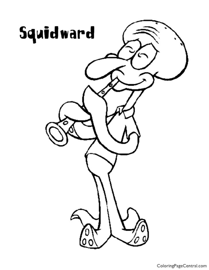 Coloring Pages Spongebob Bargain Squidward Coloring Pages Spongebob Page 01 Central Coloring Pages Spongebob Bargain Squidward Coloring Pages Spongebob Page 01 Central