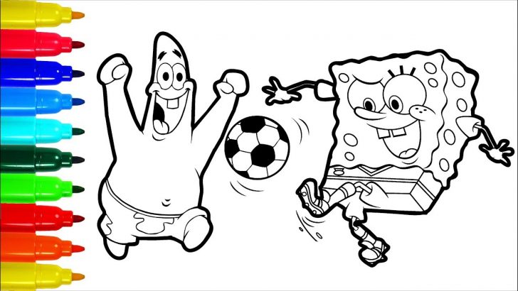 Coloring Pages Spongebob Spongebob Patrick Football Coloring Pages Colouring Pages For Kids Coloring Pages Spongebob Spongebob Patrick Football Coloring Pages Colouring Pages For Kids