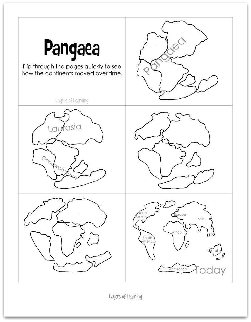 Great Image of Continents Coloring Page - entitlementtrap.com