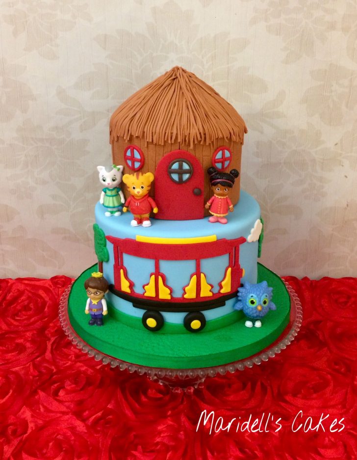 Daniel Tiger Birthday Cake Daniel The Tiger Birthday Cake Maridells Cakes Pinterest Daniel Tiger Birthday Cake Daniel The Tiger Birthday Cake Maridells Cakes Pinterest