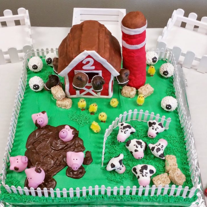 Farm Birthday Cake 12 Farm Animal Themed Girls Birthday Cakes Photo Farm Theme Farm Birthday Cake 12 Farm Animal Themed Girls Birthday Cakes Photo Farm Theme