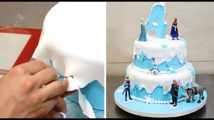 Frozen Themed Birthday Cake How To Make A Frozen Disney Cake Cakesstepstep Youtube Frozen Themed Birthday Cake How To Make A Frozen Disney Cake Cakesstepstep Youtube