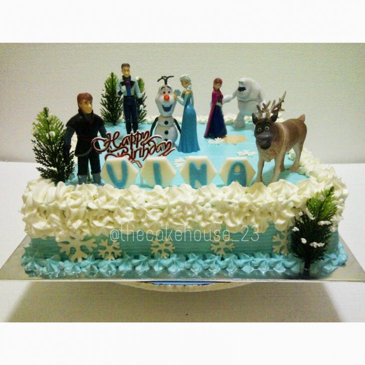 Frozen Themed Birthday Cake The Cake House Carla Frozen Theme Birthday Cake Dekor Buttercream Frozen Themed Birthday Cake The Cake House Carla Frozen Theme Birthday Cake Dekor Buttercream