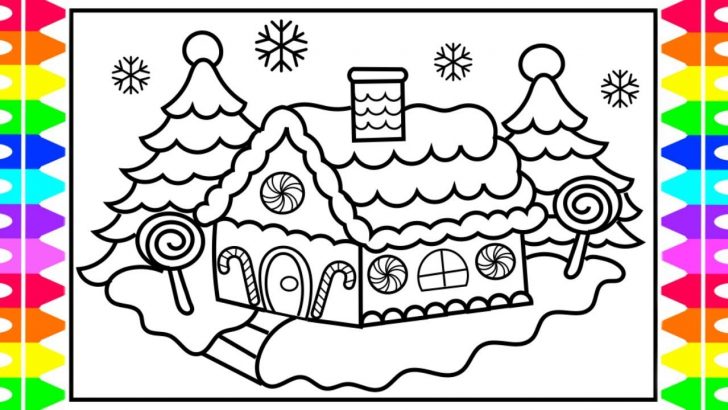 Gingerbread Coloring Pages Christmas Coloring How To Draw And Color A Gingerbread House Kids Gingerbread Coloring Pages Christmas Coloring How To Draw And Color A Gingerbread House Kids