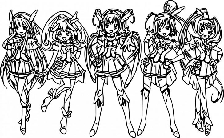 Glitter Force Coloring Pages Glitter Force Coloring Pages Five Girl Page Wecoloringpage Glitter Force Coloring Pages Glitter Force Coloring Pages Five Girl Page Wecoloringpage