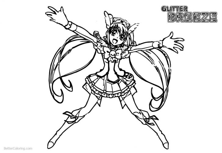 Glitter Force Coloring Pages Glitter Force Coloring Pages Happy Precure Girl Free Printable Glitter Force Coloring Pages Glitter Force Coloring Pages Happy Precure Girl Free Printable
