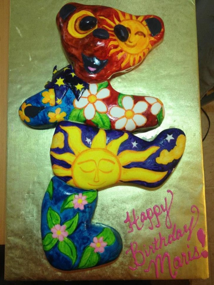 Grateful Dead Birthday Cake Grateful Dead Bear Cake Cakecentral Grateful Dead Birthday Cake Grateful Dead Bear Cake Cakecentral