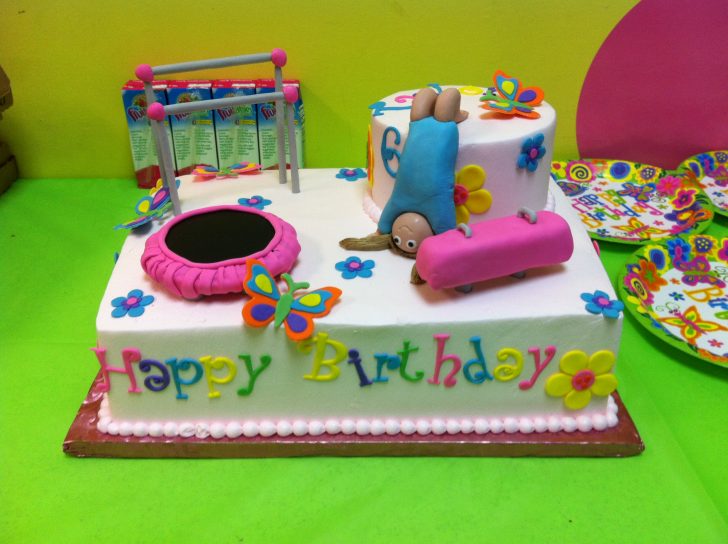 Gymnastics Birthday Cake Gymnastic Birthday Cakes Gymnastics Birthday Cake Gymnastic Birthday Cakes