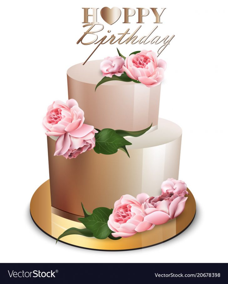 Happy Birthday Cakes Pictures Happy Birthday Cake Realistic Anniversary Vector Image Happy Birthday Cakes Pictures Happy Birthday Cake Realistic Anniversary Vector Image