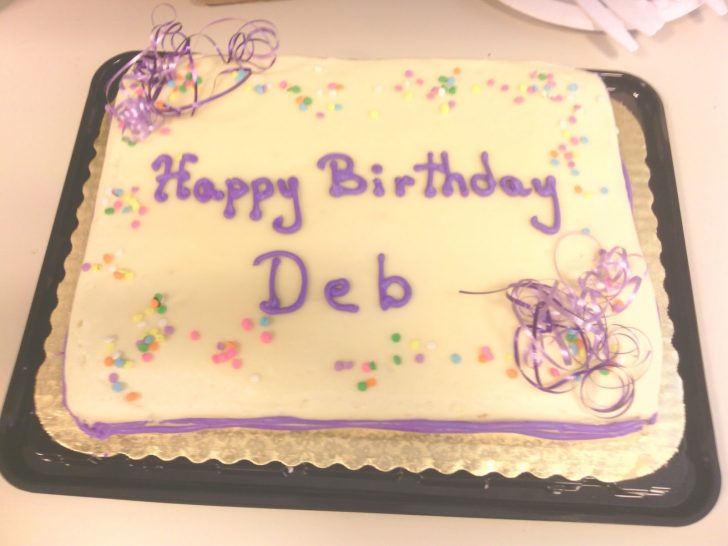 Happy Birthday Debbie Cake Happy Birthday Deb Banta Crosswalk Community Church Happy Birthday Debbie Cake Happy Birthday Deb Banta Crosswalk Community Church