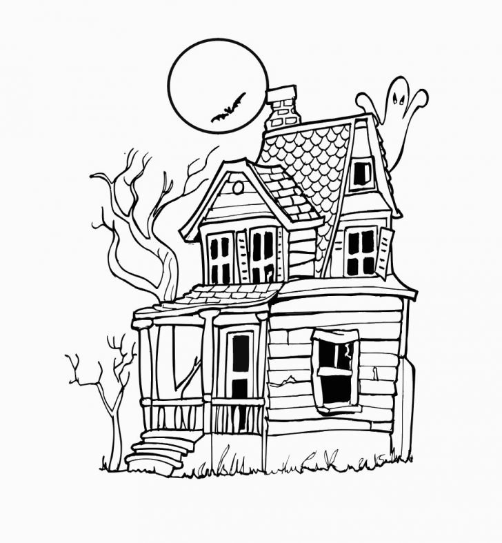 Haunted House Coloring Pages Free Printable Haunted House Coloring Pages For Kids For Haunted Haunted House Coloring Pages Free Printable Haunted House Coloring Pages For Kids For Haunted