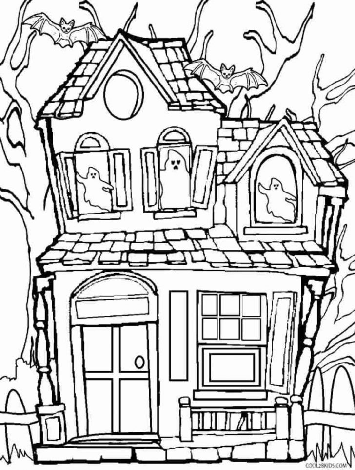 Haunted House Coloring Pages Haunted House Color Page Free Printable Halloween Coloring Pages 800 Haunted House Coloring Pages Haunted House Color Page Free Printable Halloween Coloring Pages 800