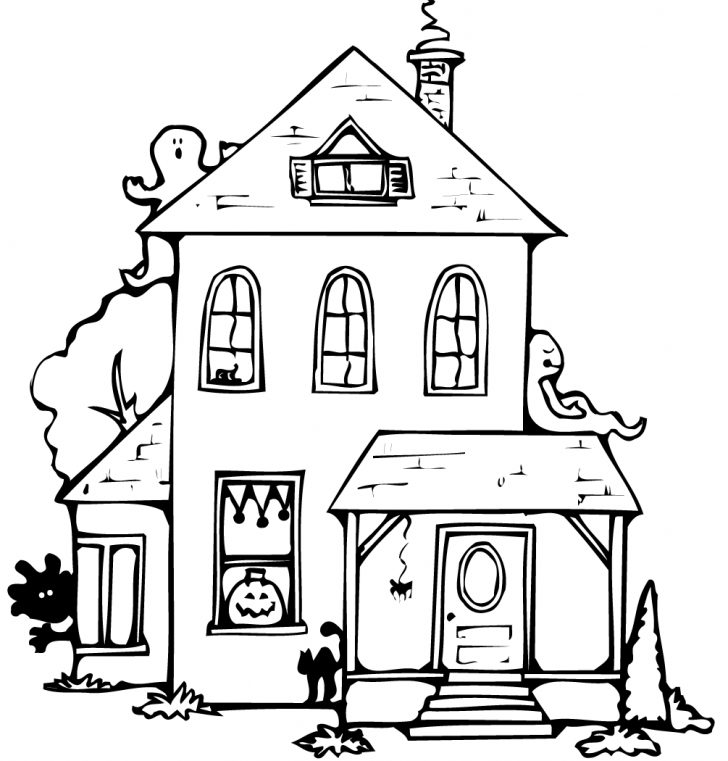 Haunted House Coloring Pages Wonderful Haunted House Coloring Pages Free Printable Halloween Haunted House Coloring Pages Wonderful Haunted House Coloring Pages Free Printable Halloween